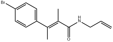 N-Allyl-4-bromo-α,β-dimethylcinnamamide