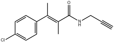 4-Chloro-α,β-dimethyl-N-(2-propynyl)cinnamamide