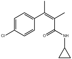 (Z)-4-Chloro-N-cyclopropyl-α,β-dimethylcinnamamide