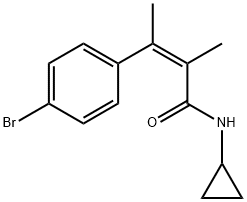 (Z)-4-Bromo-N-cyclopropyl-α,β-dimethylcinnamamide