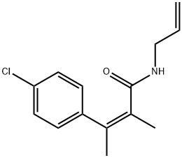 (Z)-N-Allyl-4-chloro-α,β-dimethylcinnamamide