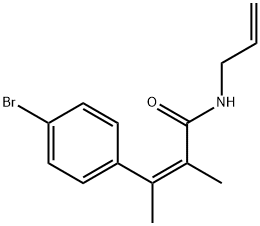 (Z)-N-Allyl-4-bromo-α,β-dimethylcinnamamide