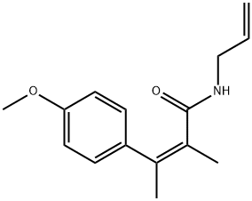 (Z)-N-Allyl-α,β-dimethyl-4-methoxycinnamamide