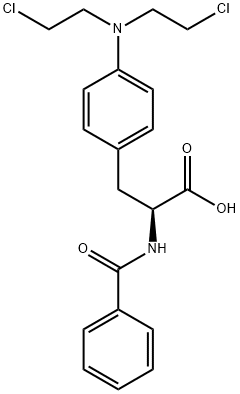N-苯甲酰基-4-[二(2-氯乙基)氨基]苯丙氨酸
