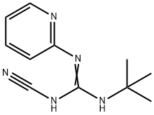 1-tert-Butyl-2-cyano-3-(2-pyridyl)guanidine