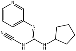 2-Cyano-1-cyclopentyl-3-(3-pyridyl)guanidine