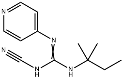 2-Cyano-1-tert-pentyl-3-(4-pyridyl)guanidine