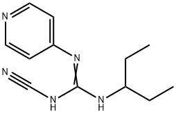 2-Cyano-1-(1-ethylpropyl)-3-(4-pyridyl)guanidine