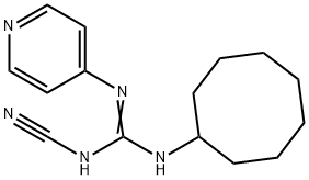 2-Cyano-1-cyclooctyl-3-(4-pyridyl)guanidine