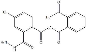 2-{[2-(4-chlorobenzoyl)hydrazino]carbonyl}benzoic acid