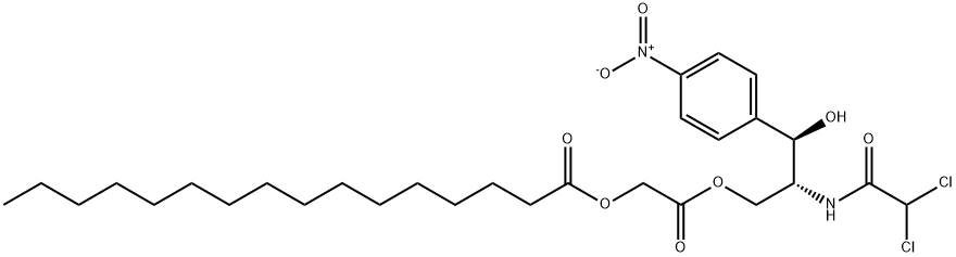 [R-(R*,R*)]-2-[2-[(dichloroacetyl)amino]-3-hydroxy-3-(4-nitrophenyl)propoxy]-2-oxoethyl hexadecanoate
