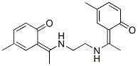 4-methyl-6-[1-[2-[1-(3-methyl-6-oxo-1-cyclohexa-2,4-dienylidene)ethyla mino]ethylamino]ethylidene]cyclohexa-2,4-dien-1-one