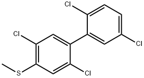 2,5,2',5'-tetrachloro-4-methylthiobiphenyl