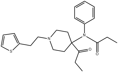 N-[4-(1-Oxopropyl)-1-[2-(2-thienyl)ethyl]-4-piperidinyl]-N-phenylpropanamide