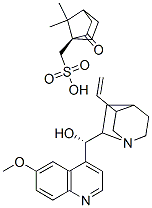 6'-methoxycinchonan-9(S)-ol mono[(1S)-7,7-dimethyl-2-oxobicyclo[2.2.1]heptane-1-methanesulphonate]