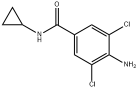 4-氨基-3,5-二氯-N-环丙基苯甲酰胺