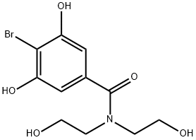 4-Bromo-3,5-dihydroxy-N,N-bis(2-hydroxyethyl)benzamide