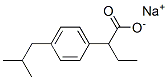 sodium 2-(4-isobutylphenyl)butyrate