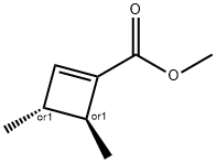 1-Cyclobutene-1-carboxylicacid,3,4-dimethyl-,methylester,trans-(9CI)
