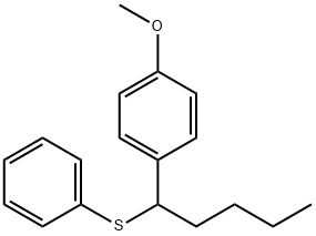 1-(4-Methoxyphenyl)-1-phenylthiopentane