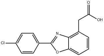 2-(4-Chlorophenyl)-4-benzoxazoleacetic acid