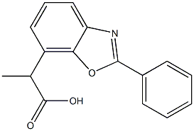 α-Methyl-2-phenyl-7-benzoxazoleacetic acid
