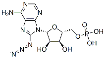 8-azidoadenosine 5'-monophosphate