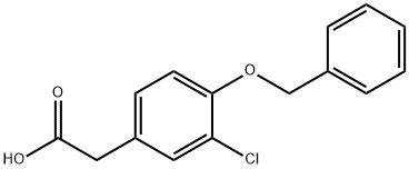 [3-chloro-4-(phenylmethoxy)phenyl]acetic acid