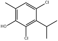 2,4-dichloro-6-methyl-3-(1-methylethyl)phenol