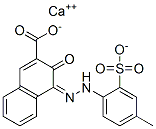 calcium (4Z)-4-[(4-methyl-2-sulfonato-phenyl)hydrazinylidene]-3-oxo-naphthalene-2-carboxylate