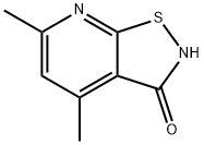 4,6-二甲基-2H,3H-[1,2]噻唑并[5,4-B]吡啶-3-酮