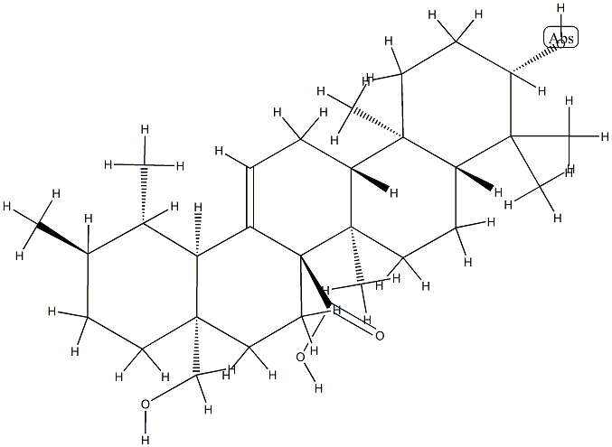 3β,28-Dihydroxyurs-12-en-27-oic acid