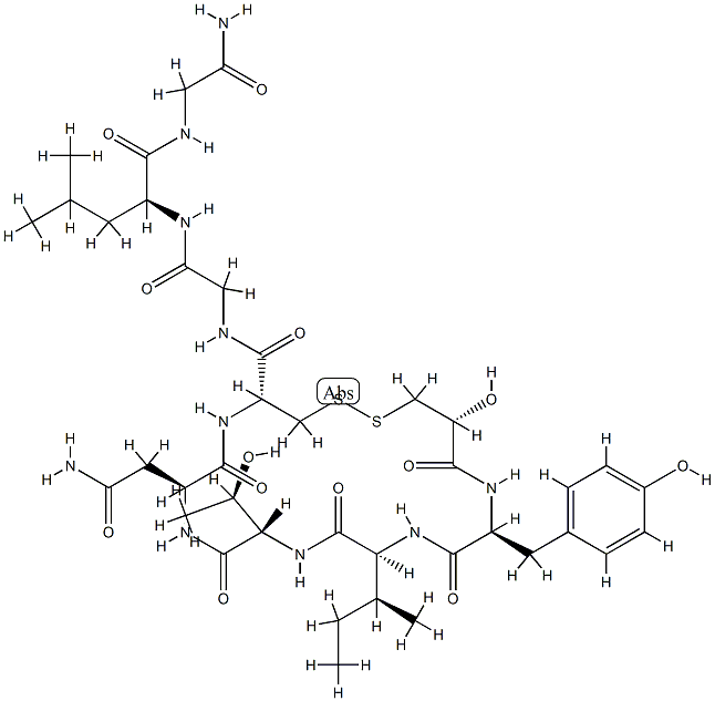 oxytocin, (1-(2-hydroxy-3-mercaptopropionic acid))-Thr(4)-Gly(7)-