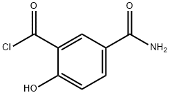 Benzoyl chloride, 5-(aminocarbonyl)-2-hydroxy- (9CI)