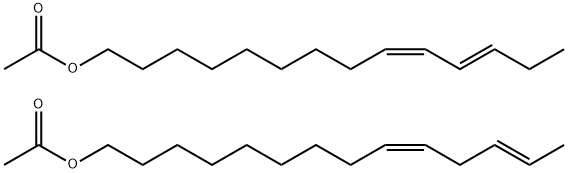 (9Z,11E)-9,11-Tetradecadiene-1-ol acetate·(9Z,12E)-9,12-tetradecadiene-1-ol acetate