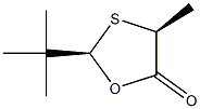 2β-tert-Butyl-4β-methyl-1,3-oxathiolan-5-one