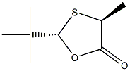 2α-tert-Butyl-4β-methyl-1,3-oxathiolan-5-one