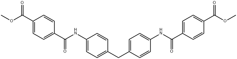 4,4'-[Methylenebis[(4,1-phenylene)iminocarbonyl]]bis(benzoic acid methyl) ester