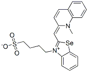 2-[[1-甲基-2(1H)-喹啉亚基]甲基]-3-(4-磺丁基)苯并硒唑内翁盐