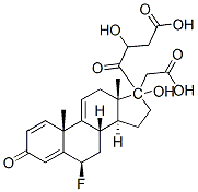 6beta-fluoro-17,21-dihydroxypregna-1,4,9(11)-triene-3,20-dione 17,21-di(acetate)