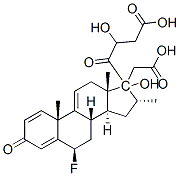 6beta-fluoro-17,21-dihydroxy-16alpha-methylpregna-1,4,9(11)-triene-3,20-dione 17,21-di(acetate)