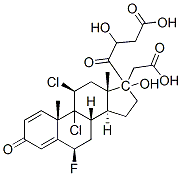 9,11beta-dichloro-6beta-fluoro-17,21-dihydroxypregna-1,4-diene-3,20-dione 17,21-di(acetate)