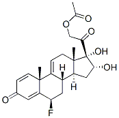 6beta-fluoro-16alpha,17,21-trihydroxypregna-1,4,9(11)-triene-3,20-dione 21-acetate