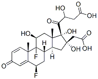 6beta,9-difluoro-11beta,16alpha,17,21-tetrahydroxypregna-1,4-diene-3,20-dione 16,21-di(acetate)