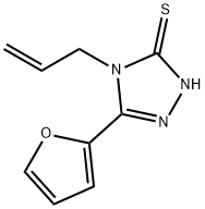 4-烯丙基-5-呋喃-2-基-4H-[1,2,4]三唑-3-硫醇