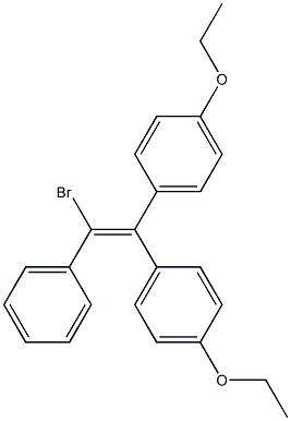 α-Bromo-β,β-bis(4-ethoxyphenyl)styrene