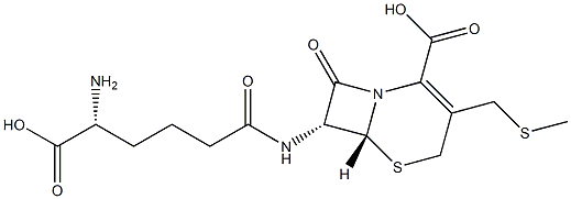 (7R)-7β-[[(R)-5-Amino-5-carboxy-1-oxopentyl]amino]-3-(methylthiomethyl)cepham-3-ene-4-carboxylic acid