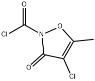 2(3H)-Isoxazolecarbonylchloride,4-chloro-5-methyl-3-oxo-(9CI)