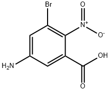 3-BROMO-2-NITRO-5-AMINOBENZOIC ACID