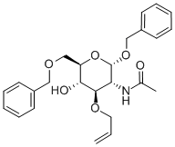 苄基2-乙酰氨基-3-O-烯丙基-6-O-苄基-2-脱氧-Α-D-吡喃葡萄糖苷
